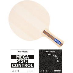 HALLMARK Schläger: Holz Strategy mit Mega Spin Control + Illusio