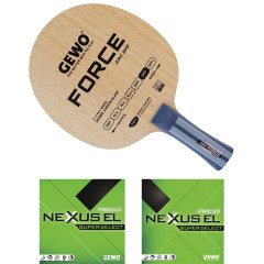 GEWO Schläger: Holz Force ARC mit Nexxus EL Pro53 SupSel +  Nexx