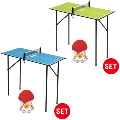 GEWO Set 1x Mini Tisch + 1x Midi Schlägerset