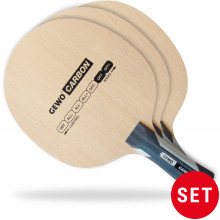 GEWO Holz Power Carbon - Set (3 Stück)
